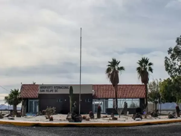 International Airport in San Felipe Baja California Mexico